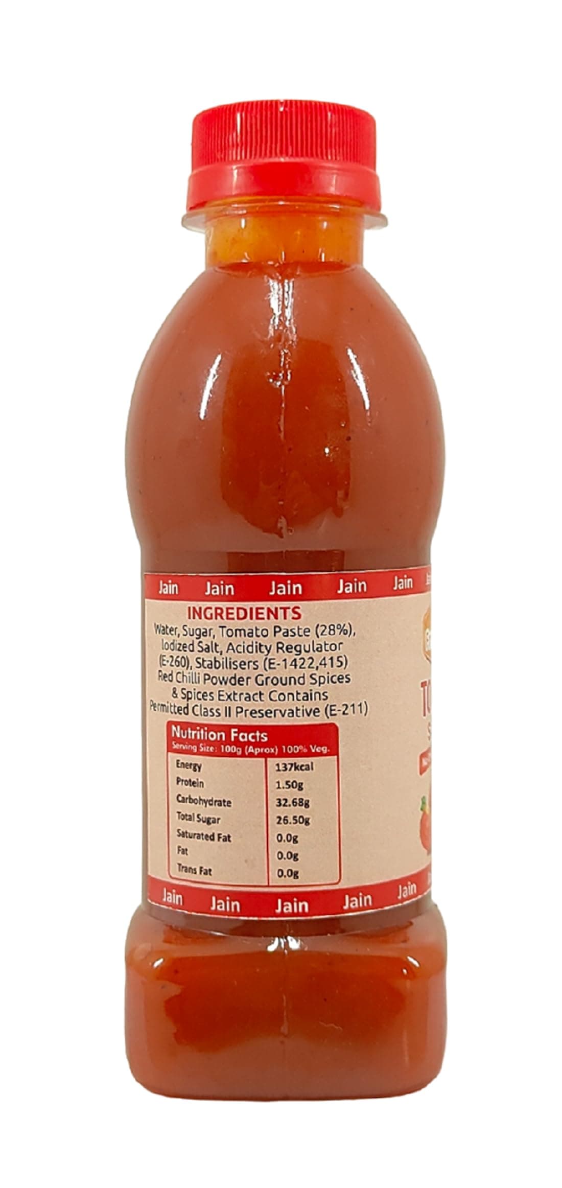 Fruvanta Jain Combo Without Onion/garlic/Potato Tomato Sauce (200gm) (Pack of 2) — image 2