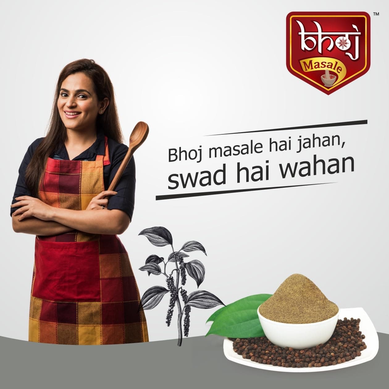 Bhoj Masale Kali Mirch Powder 450GM | Black Pepper Powder | Black Pepper | Kali Mirch Powder | Fresh Black Pepper | No Artificial Additives.No Colour, No Preservatives, No Onion & No Garlic ( Jain Masala) — image 6