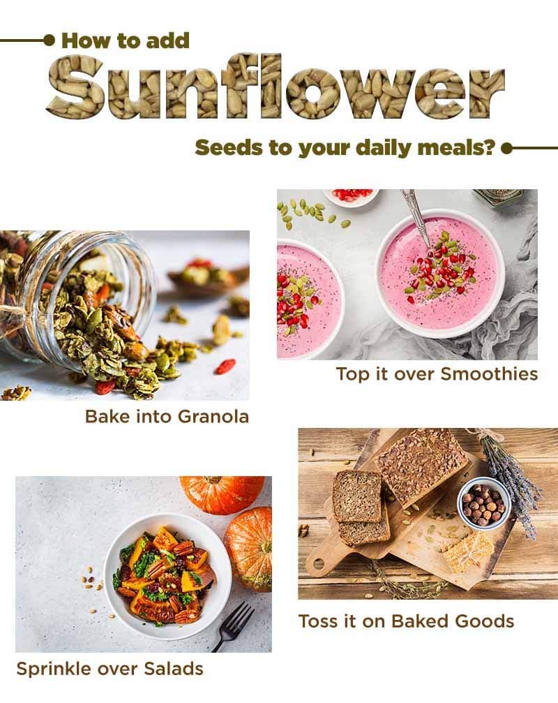 Shri Jain Grocery Raw Sunflower Seeds for Eating, Healthy Seeds (1) — image 3