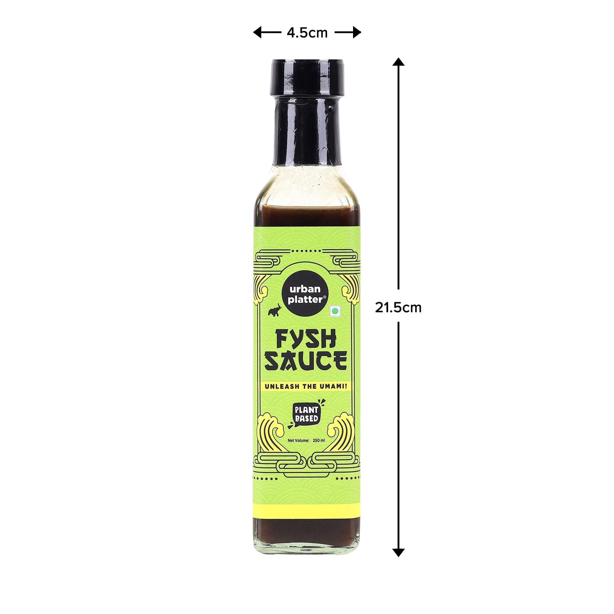 Urban Platter FYSH Sauce 250ml [ Plant Based, Rich Umami Flavour, Asian Condiment] — image 7