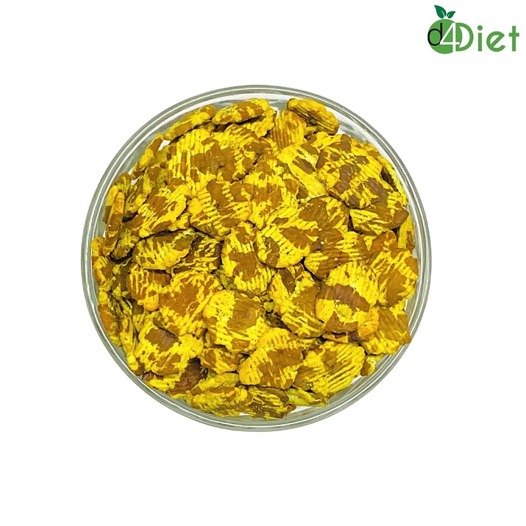 D4Diet Roasted Chana Jor, 200g / Soft Textured, Protein Rich, Gluten Free, Vegan snack/Healthy Namkeen/Roasted Namkeen — image 3