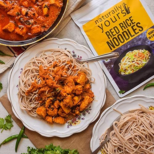 Naturally Yours Noodles Combo – Multi Millet, Red Rice & Quinoa | No Maida, No Onion No Garlic, 100% Jain Friendly | Vegan, Non-Fried, High Protein & Fiber | 180g Each, Pack of 3 — image 3