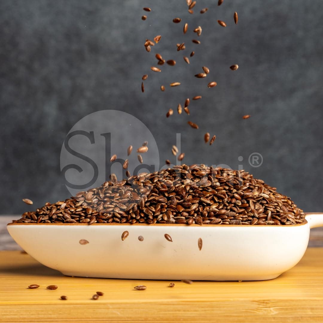 Shadani Roasted Alsi Can 150g | Crunchy Roasted Alsi Snack | Healthy Nutty Topping & Meal Enhancer — image 5