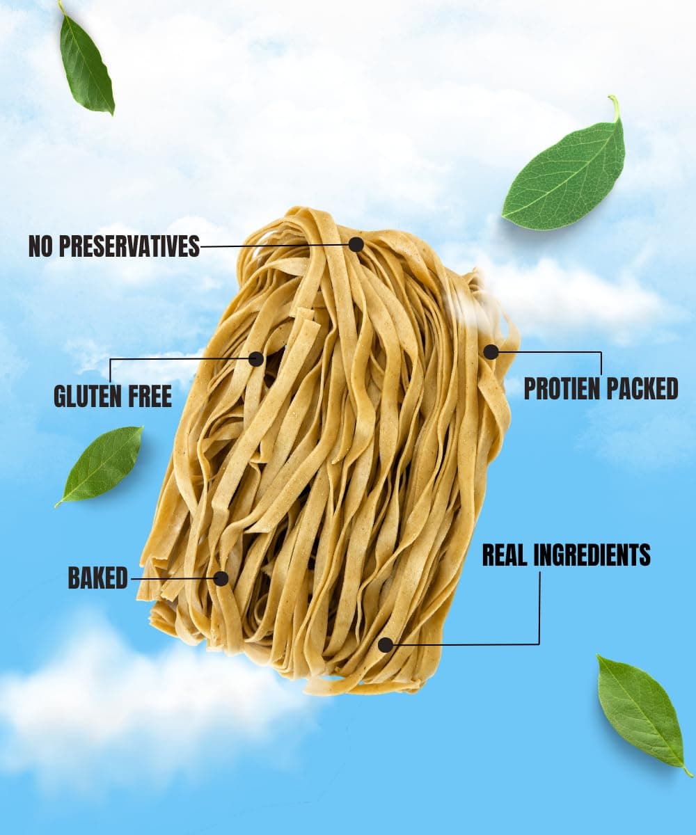 Millet Me by Kuizeens Keto Fettucine - 220G |Fresh & Flavourfull | Easy-to-Make | Protein-Rich | No MSG | No Preservatives | Perfect for Daily Routine | Ready in Minutes | Jain | No Onion & Garlic — image 8