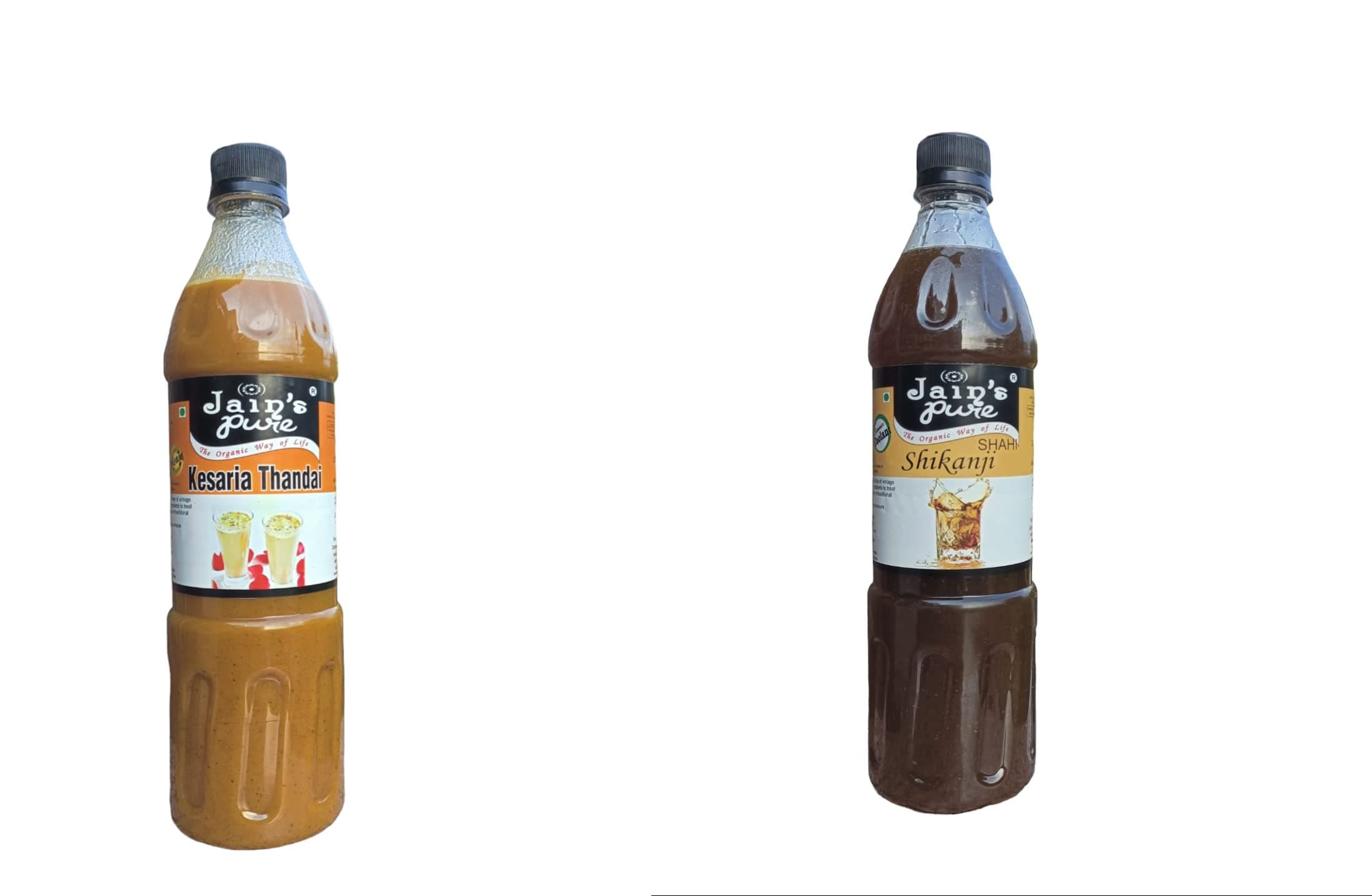 JAIN'S PURE Refreshing Royal Kesari Thandai & Masala Shahi Shikanji/Jaljeera Combo — image 2