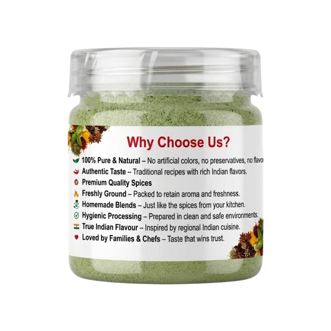Didi Ke Masale Premium Panipuri Masala Powder | Pani Puri Golgappa Spice Mix | No Onion No Garlic | Tangy & Spicy Flavor | Street Style Taste | Hygienically Packed Jar — image 2