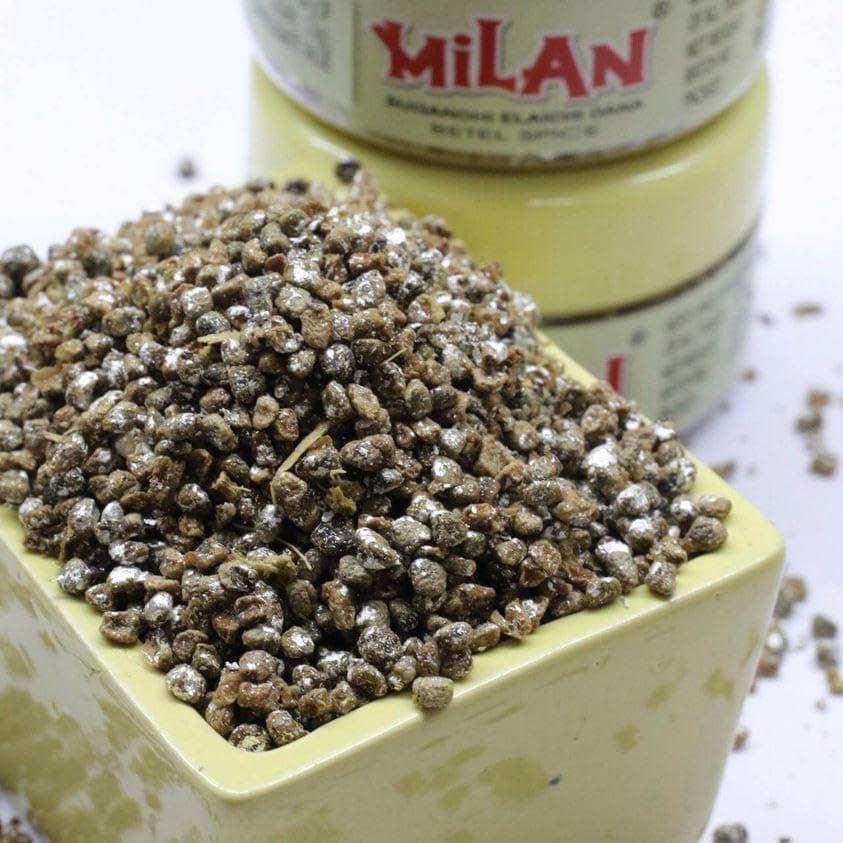 MILAN ELAICHI DANA - 2 Containers - With Silver Waraq - Fresh & Fragrant - Sweetens your mouth & cleans your breath - Convenient pack - — image 2