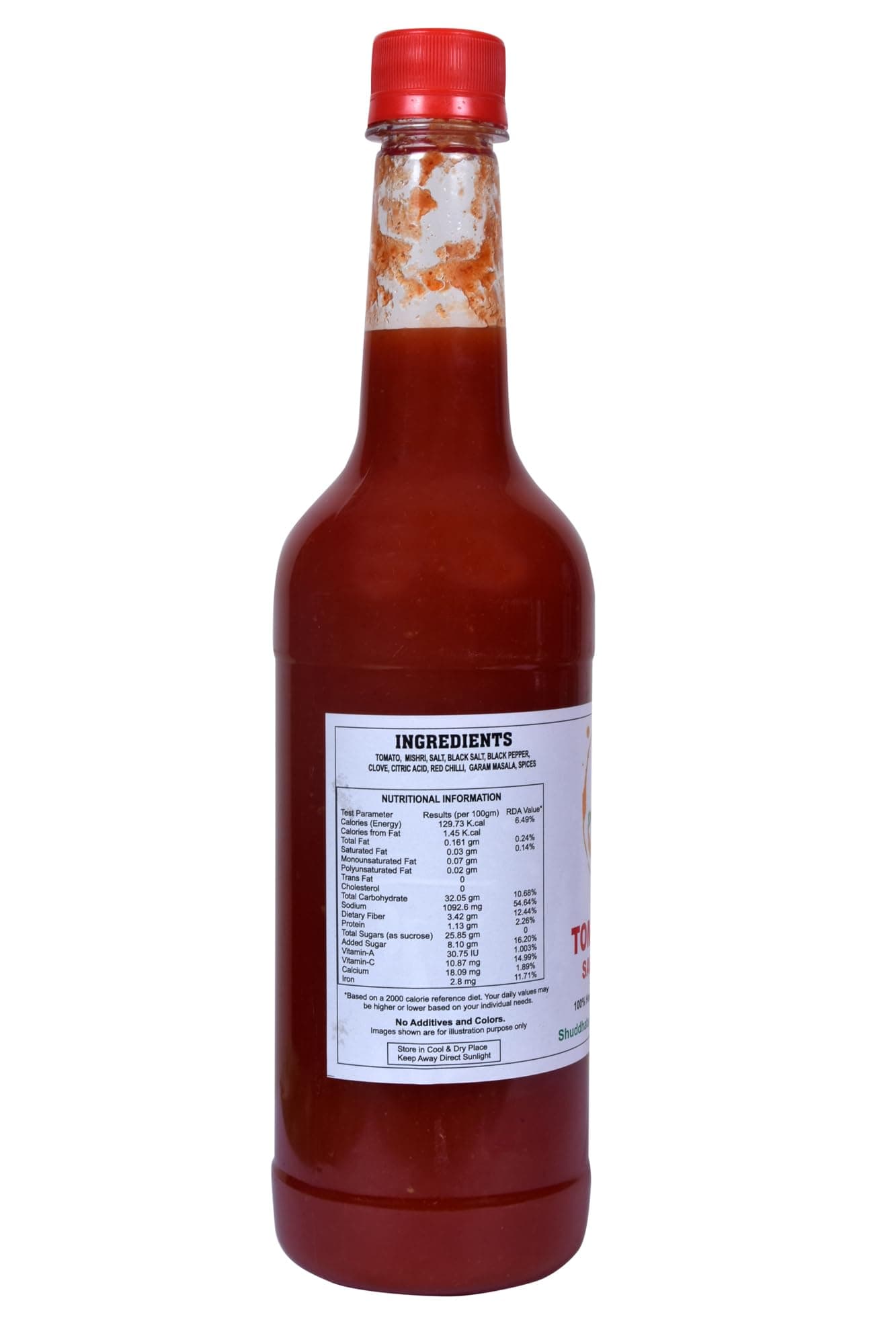 DOLATA’S Homemade To Order Tomato Sauce Processed Sugar Naturally Made Pure Fresh Tomatoes | No Garlic| No Onion|No Chemicals,No Added Colors,No Cornstarch, No Oils, No Preservatives,No Thickeners-850g (Pack of 1) — image 2
