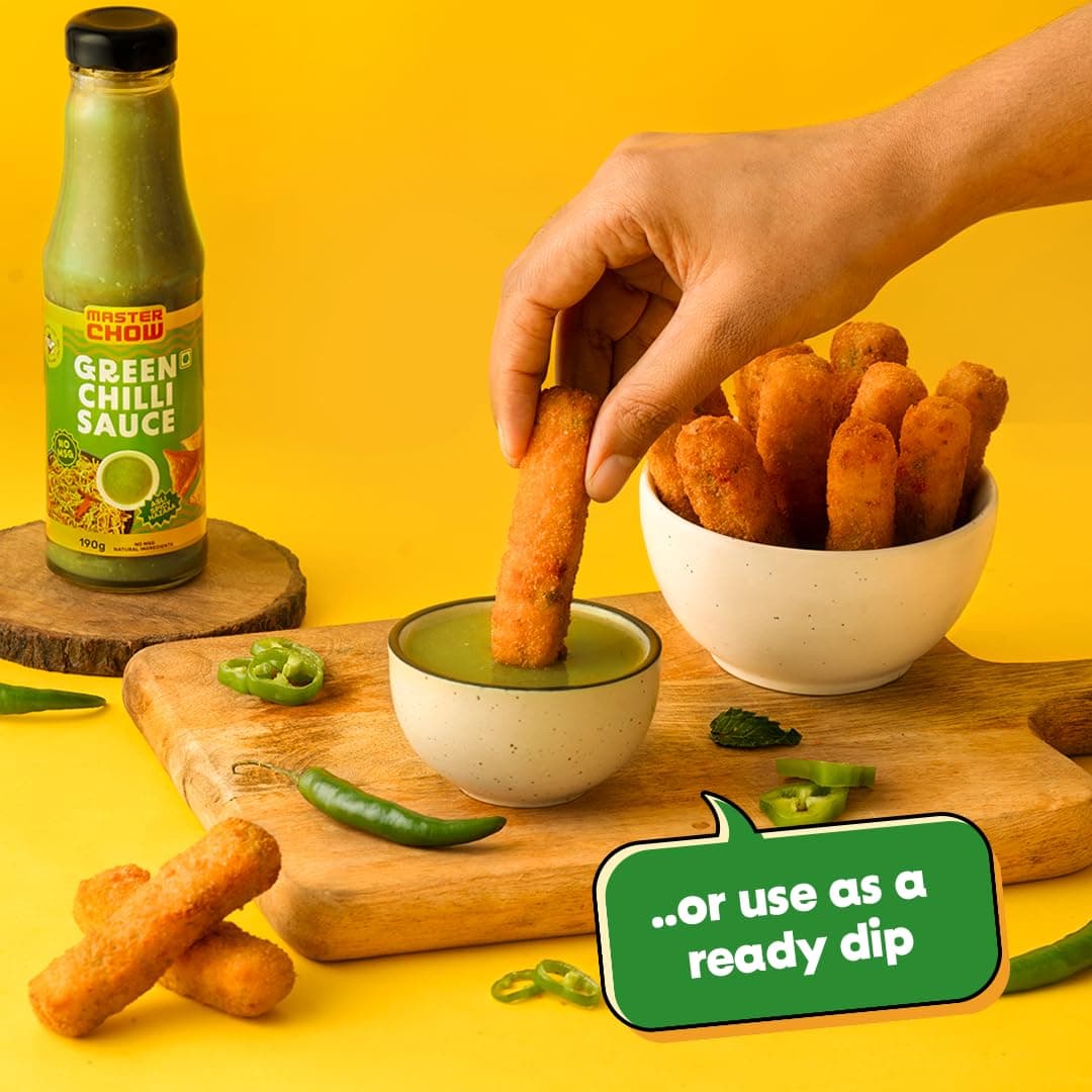 MasterChow Premium Green Chilli Sauce - 190g — image 6