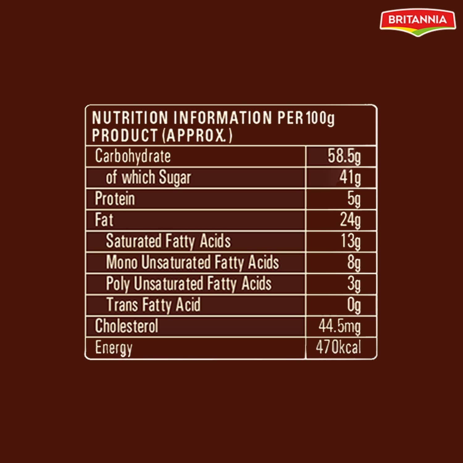 Britannia Cakes Chocolate Brownie Pouch, 40 g — image 2