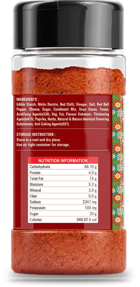 Agri Club Jain Peri Peri Masala Seasoning 200 gm, No Garlic No Onion — image 2