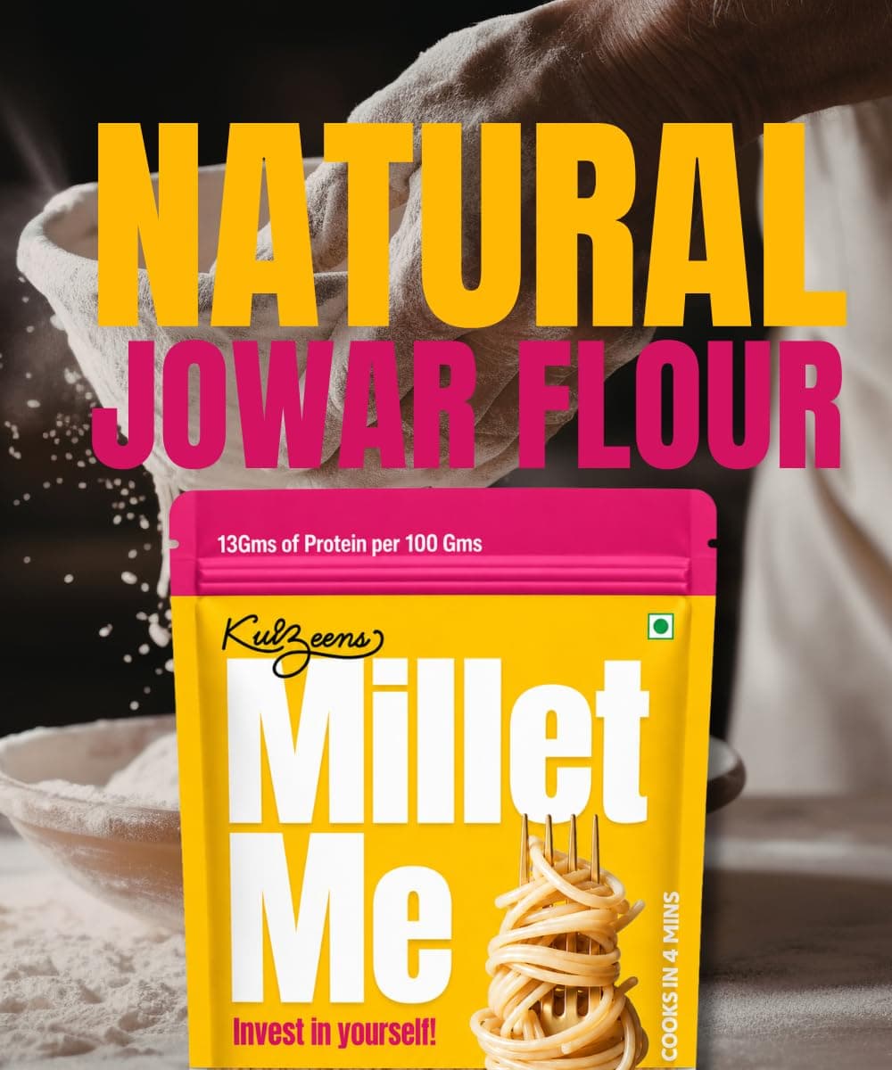 Millet Me by Kuizeens Gluten-Free Jowar Noodles - 220G (Pack of 2 ) | High-Protein SorghumNoodles | Gluten-Free Delight | Easy-to-Make | No MSG | No Preservatives | Low Glycemic |Jain | No Onion & Garlic — image 8