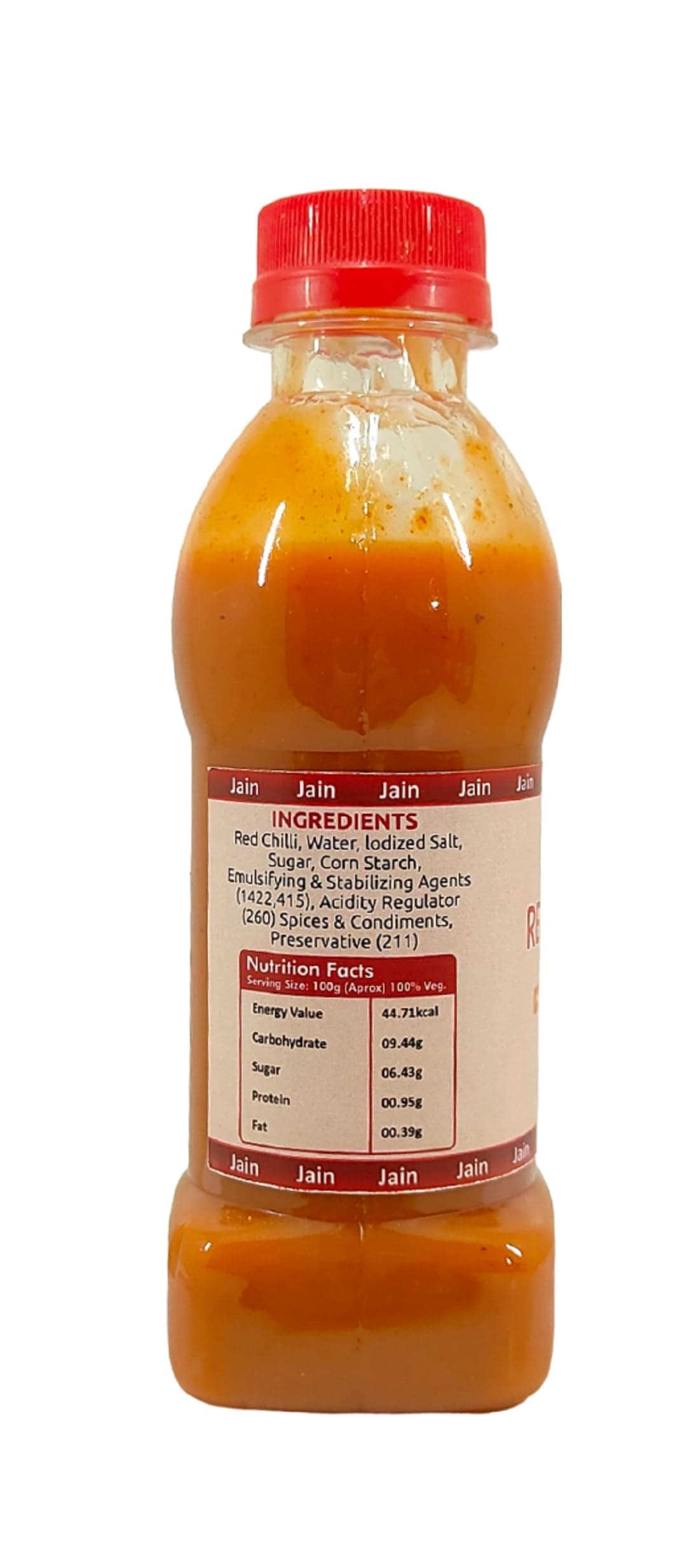 Fruvanta Jain Combo Without Onion/garlic/Potato Red chilli Sauce (200gm) (Pack of 2) — image 2
