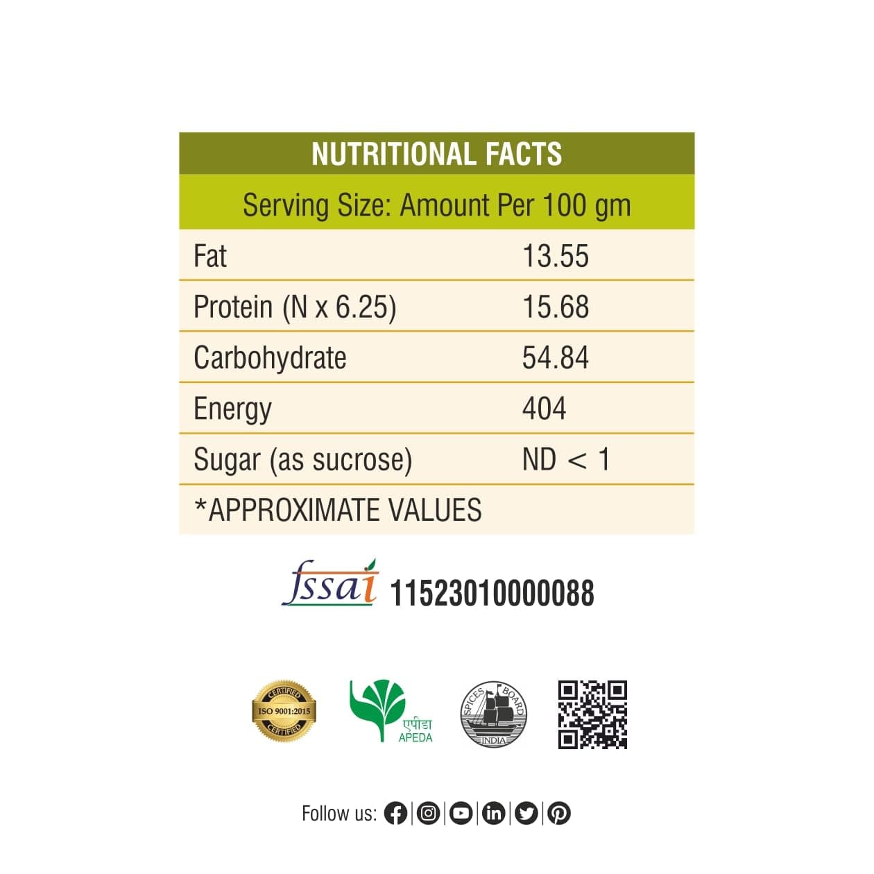 Bhoj Masale Kitchen King Masala Net 450GM (Gross 500gm) | Exotic Indian Masala Spices | Essential for Any Kitchen Dish | Natural Spices Mix. No colour, no preservatives, No Onion & No garlic (Jain Friendly) — image 2