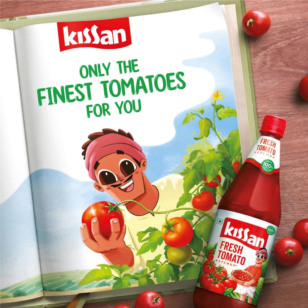 Kissan No-Onion No-Garlic Tomato Sauce, 850g / 900g / 950g (Weight May Vary) — image 4