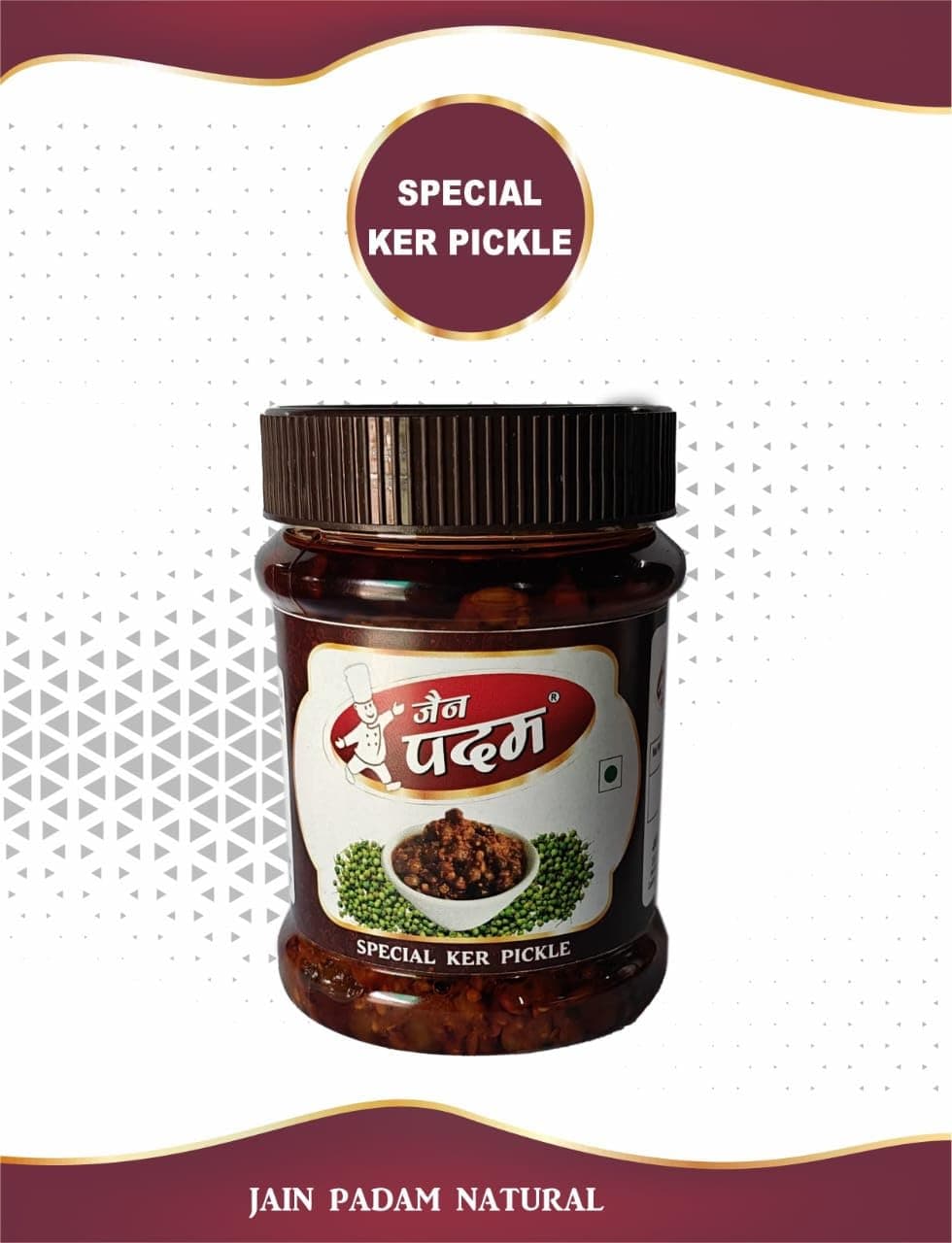 JAIN PADAM Special Ker/Tenti Pickle Homemade Fresh Ker/Teinti Ka Aachar Healthy Ker Pickle | Traditional Home Made Achaar - 250g — image 2