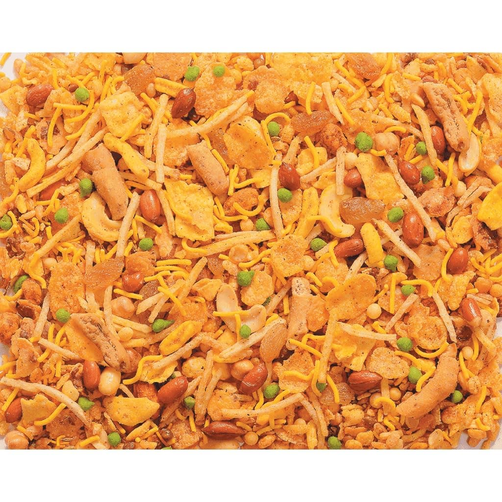 JAIN All-in-One Mixture, Size - 360g, Zipper Packing, Traditional Indian Savoury Snack, Nut & Flake Loaded Namkeen with Peanuts, Cashews, Raisins & Spiced Lentils — image 3