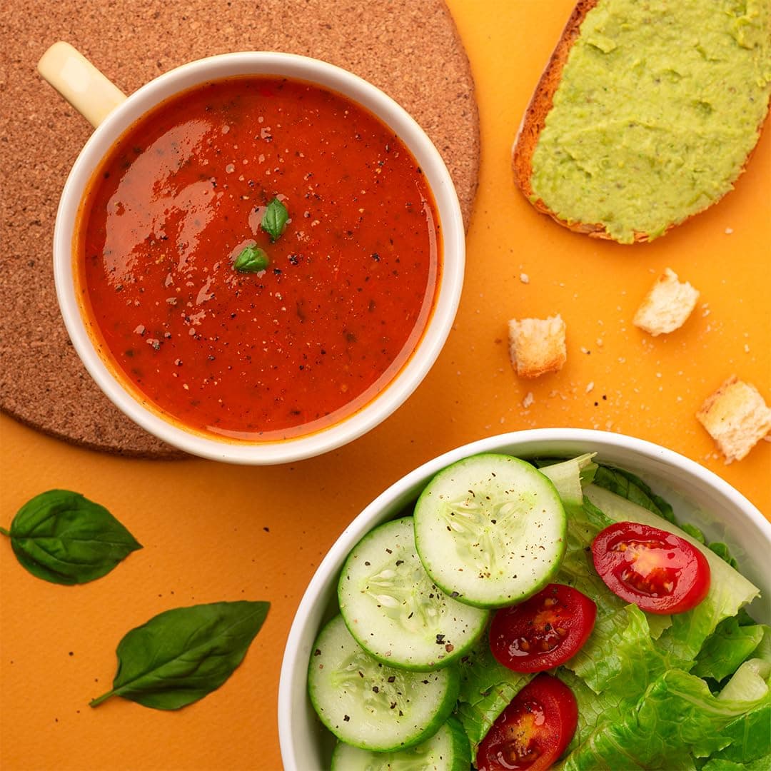 Simplify Foods Italian Basil & Tomato Instant Soup | Pack of 2 Single-Serve Sachets (Each Makes ~125 ml) | Made with 93% Real Tomato & Basil | Just Add Hot Water | Travel-Friendly | Clean Label | 0% Additives or Preservatives — image 3