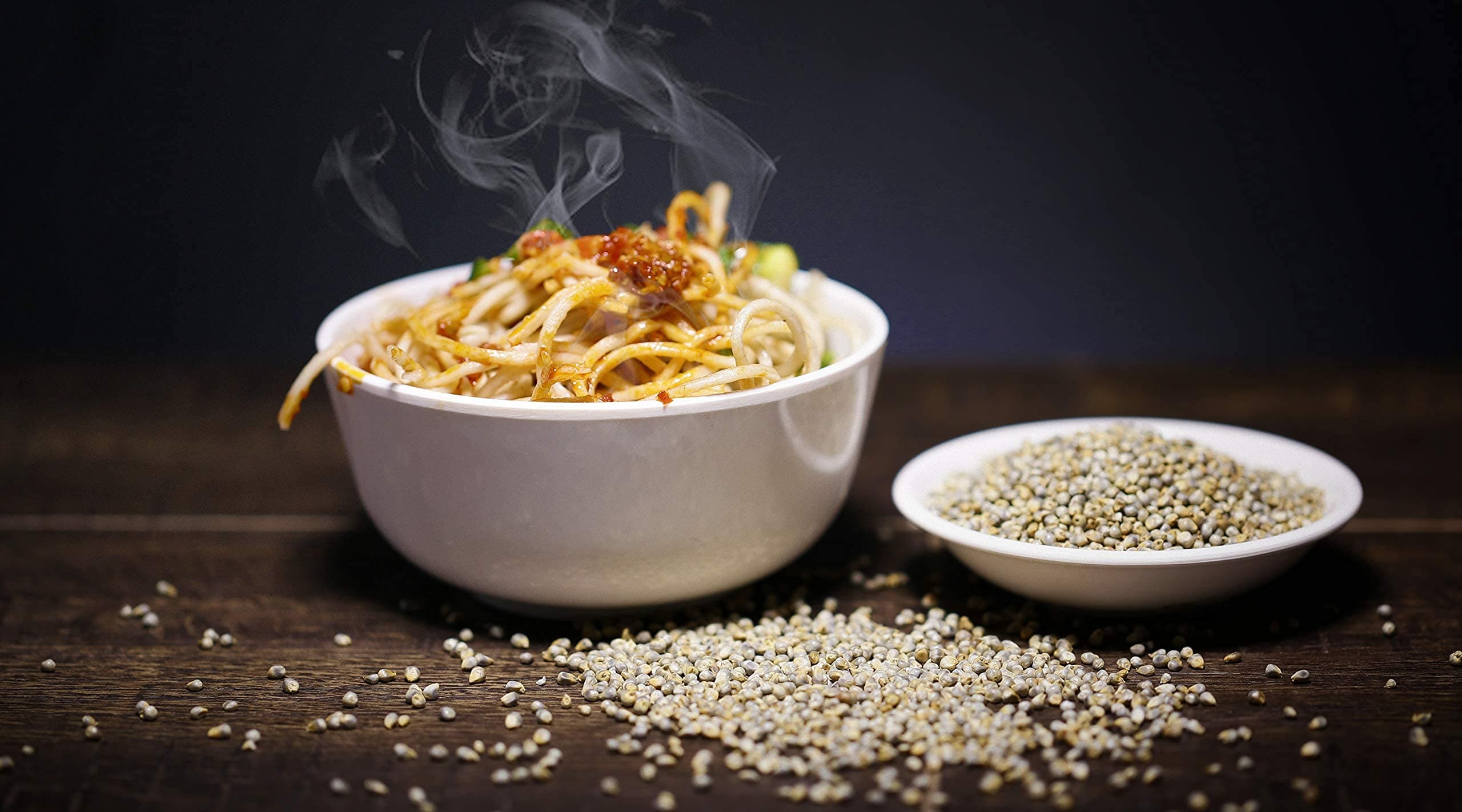 Homemakerz Multigrain & Jowar Millet Noodles, Natural, Preservative, Gluten & Fat Free, Not Fried & No Oil, Zero Maida & Wheat, Healthy & Tasty Hakka Millet Noodles (Pack of 2, 200g Each) — image 6