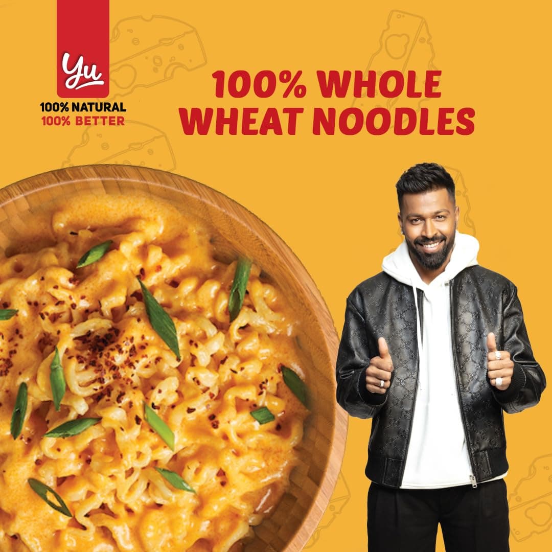 Yu 100% Whole Wheat Jalapeno Cheese Instant Noodles - Zero Preservatives Oil Maida & MSG - Atta Noodles in 6 Mins - Veg - 70g — image 6