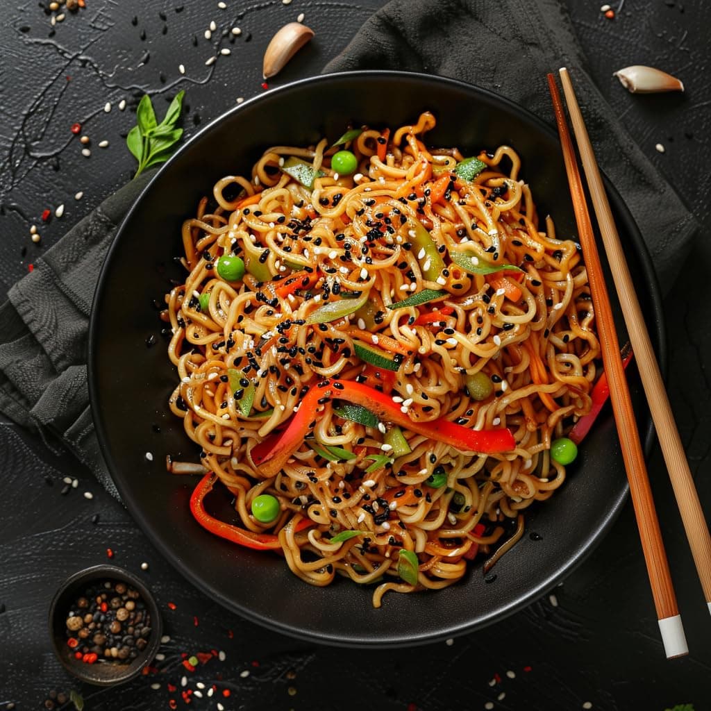 Millet Bank No Maida Foxtail Millet Hakka Noodles combo Free Masala Pack Inside, No Maida, Not Fried, No MSG, No Added Preservatives, Noodles for All Age Groups Naturally Yours ,Cup Noodles Pack of 2 180g Each — image 5