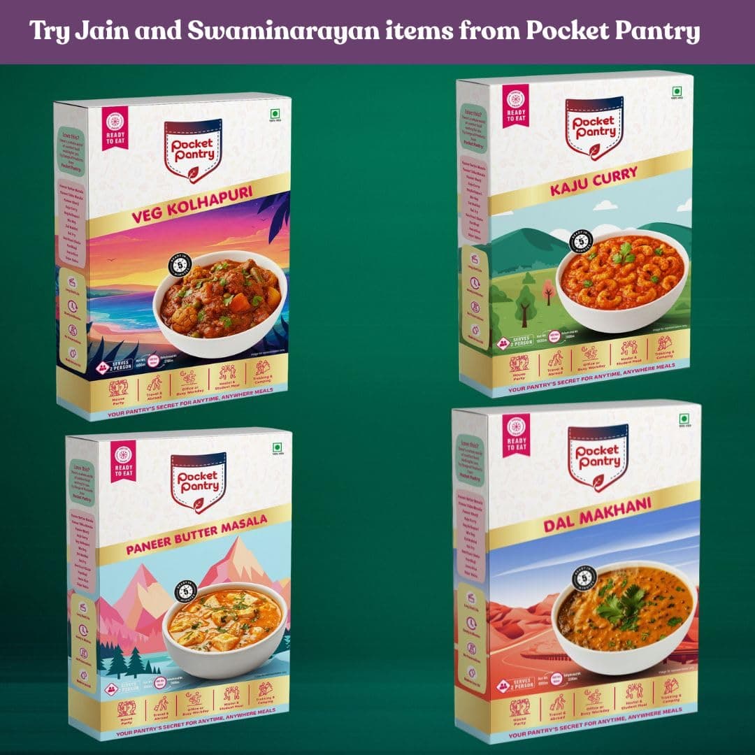 Pocket Pantry Ready to Eat Paneer Butter Masala(Jain) | Freeze Dried | Rehydrated Wt 280gm | No Palm Oil, No Preservatives | 100% Natural | Dry Wt 80g | Serves 2 |Instant Meal — image 6