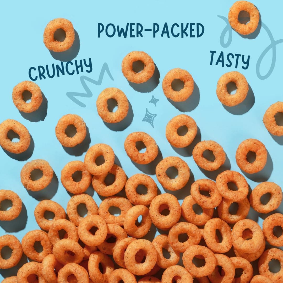Troovy Healthy High Protein Puffs | Cheese & Herbs Flavoured | No Palm Oil, Cholesterol or Trans Fats | Made with Multiple Millets, Grains and Dal (80g (Pack of 3)) — image 8