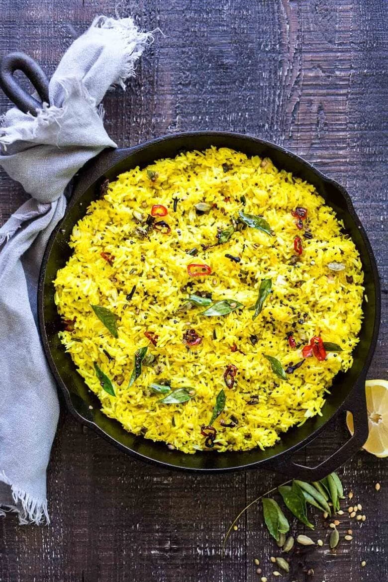 SARANZ Lemon Rice Masala | 100% Natural Indian Spice | Sprinkle on Lemon rice dishes | Flavorful Blend mix | Fresh & Aromatic Spices (100 Grams Sprinkler Bottle) — image 4