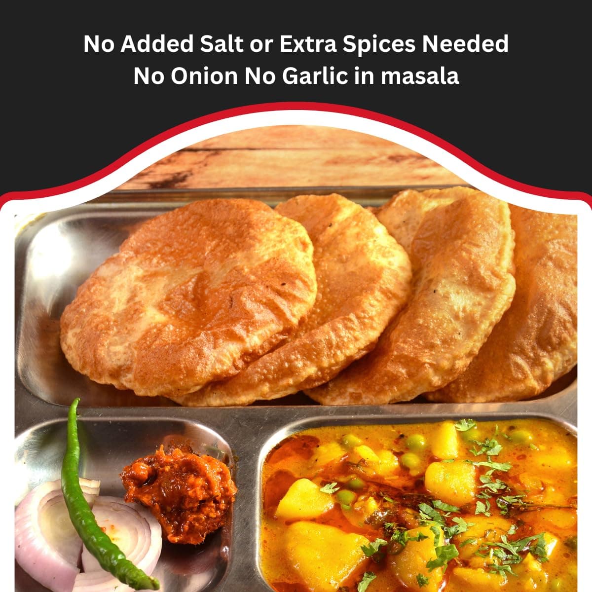 Thunder Aaloo Masala & Kachori Masala Combo, Complete Recipe Spice Mix For Achari Aloo, Aloo Sabzi, Potato Recipes & Khasta Kachori Filling, Authentic Taste, No Onion No Garlic, 100g Festive Pack Of 2 — image 6