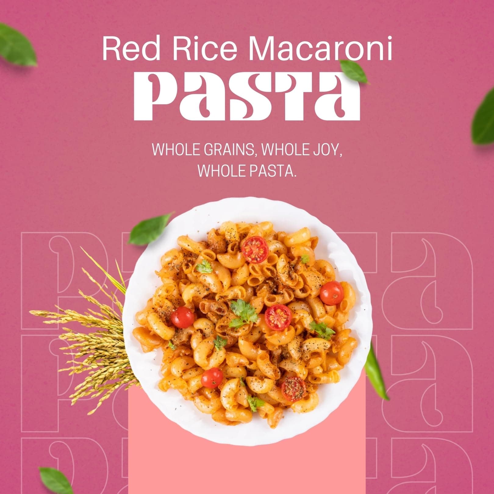 Healthy Master Millet Pasta 400g | Red Rice Macaroni | No Maida | High Protein & Fiber | Vegan & Gluten-Free | Made with Red Rice & Whole Wheat | Healthy Pasta for Kids & Adults — image 7
