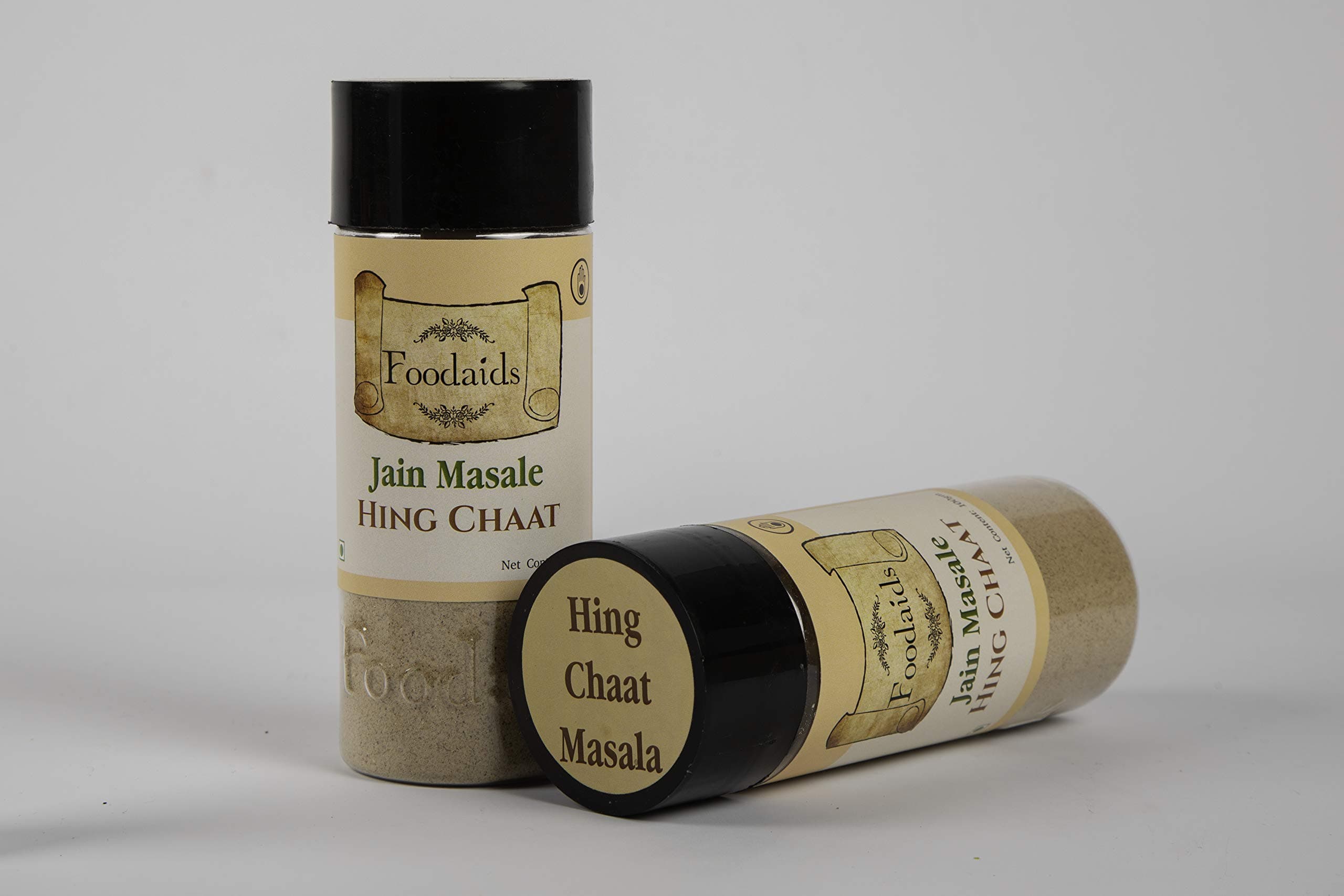 Foodaids Hing Jain Chaat masala powder (100gm). Taste with digestion/Fruits/Pokadas/Snacks .No onion No garlic. — image 4