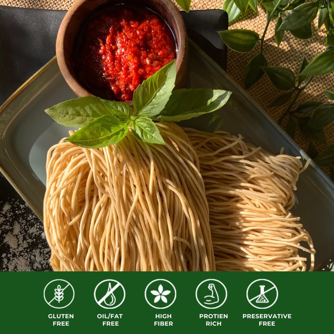 Millet Me by Kuizeens Little Millet Noodle - 220G (Pack of 1) | Traditional Indian Millets | Protein-Rich | Easy-to-Make | Fresh & Flavourfull | No MSG |No Preservatives|Vegan & Wholesome|Ready in Minutes | Jain | No Onion & Garlic — image 6