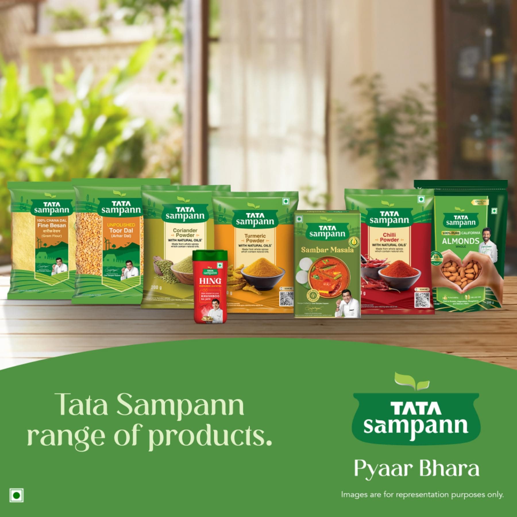 Tata Sampann Sambar Masala Powder with Natural Oils, 45g, Crafted by Chef Sanjeev Kapoor, With Chef’s Exclusive Tip, Rich Aroma & Flavour — image 10
