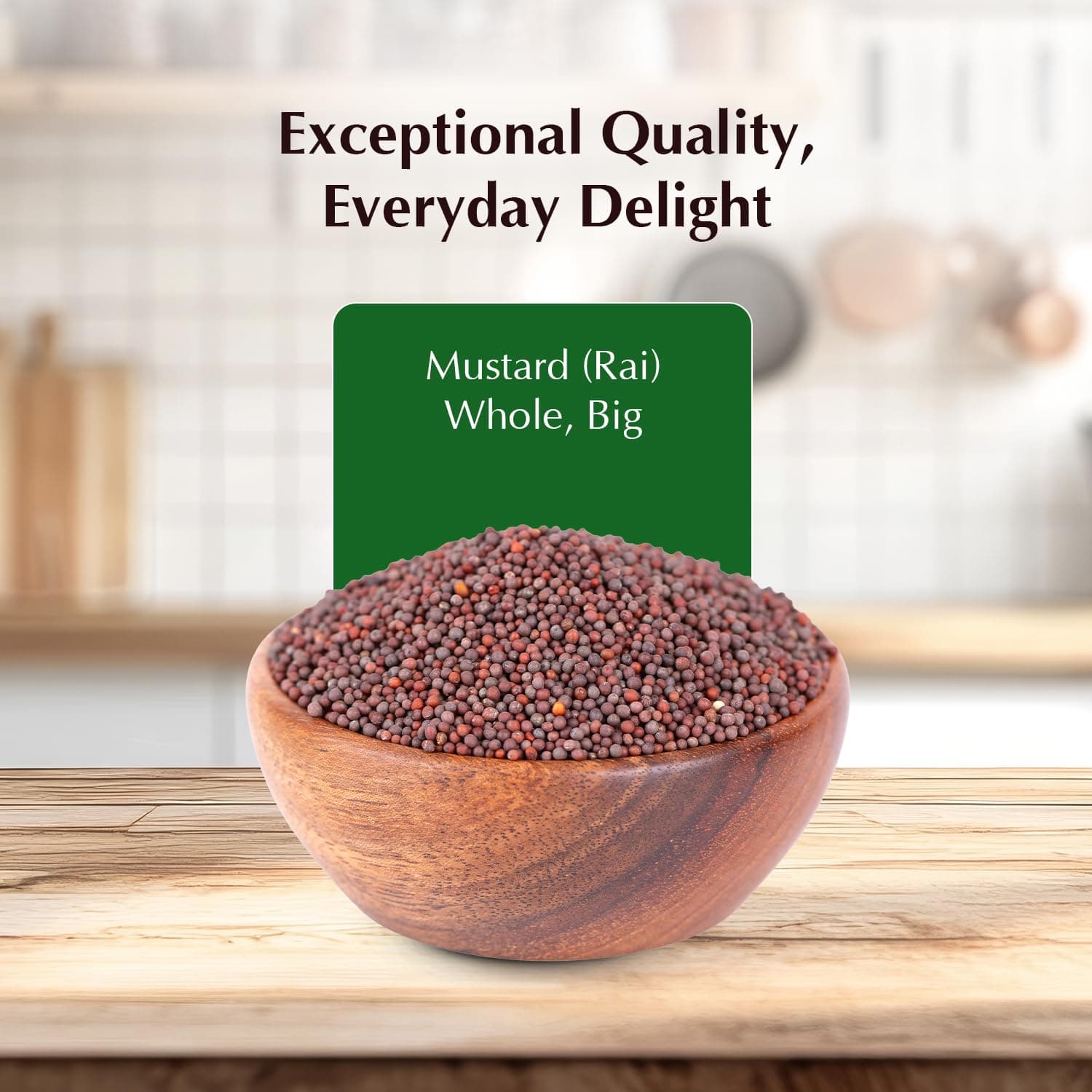 Amazon Brand - Vedaka Mustard (Rai) Whole, Big 200 g — image 3