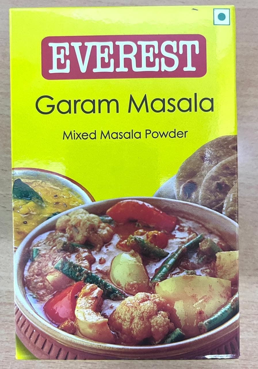 Everest Garam Masala – 100g | Aromatic 13-Spice Blend for Curries, Gravies & Indian Cooking | Fine-Ground Garam Masala Powder for Rich Colour & Balanced Flavour