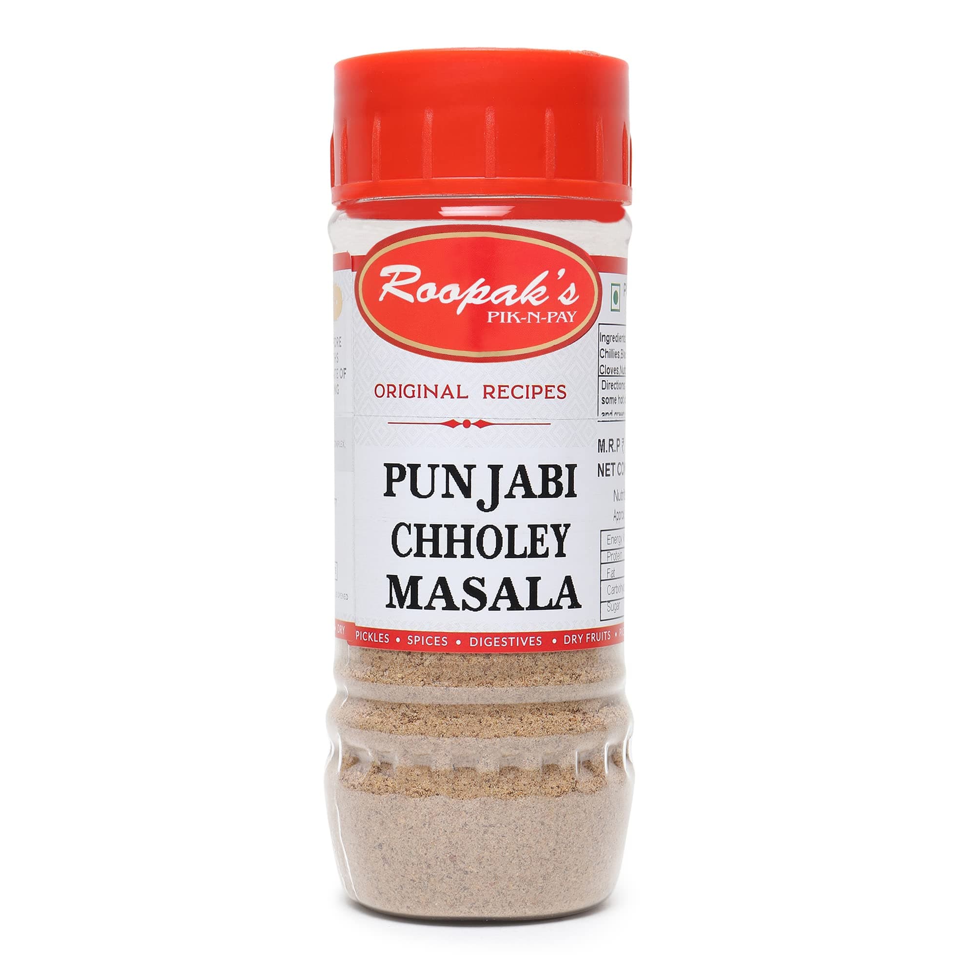ROOPAK'S - Combo Pack Of Special Jain Masala + Punjabi Choley Masala (Pack Of 2, 100gm each) — image 2