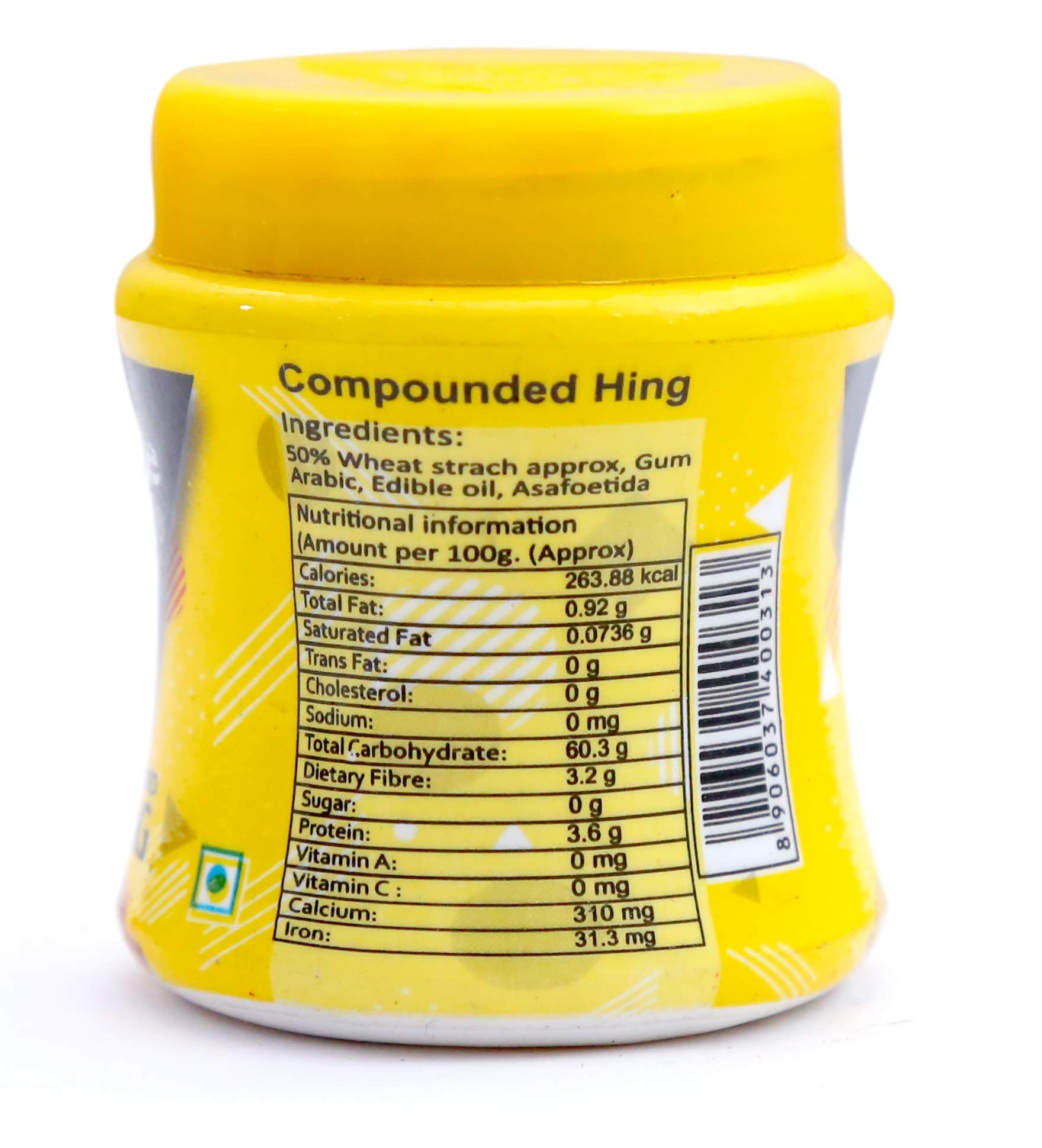 TasteKar Compounded Asafoetida Powder Jar - 50 Gm Natural Strong Hing — image 3