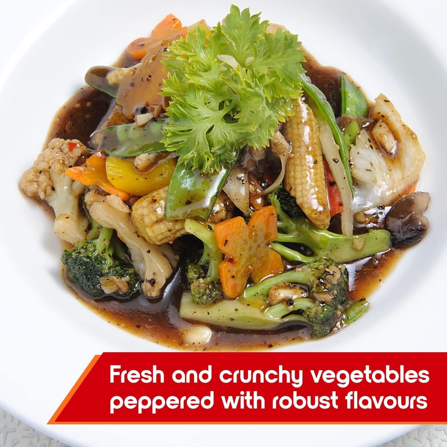 Mainland China Black Pepper Sauce 225g | Authentic Asian Flavour | Ready to Cook Plant Based with No Artificial Flavours | Perfect for Restaurant Style Meals, Stir Fry, Sautéing & Continental Cuisine — image 8