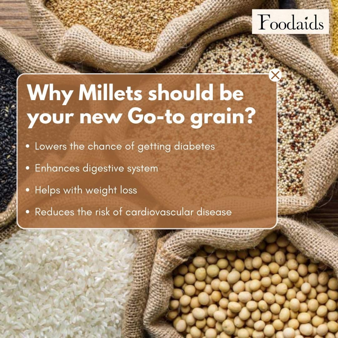 Foodaids Tomato Millet Soup Mix Powder 100gm. Healthy Millets Soup. Gluten Free drink & Vegan. Low sodium tomato soup.10 glass serving. — image 3