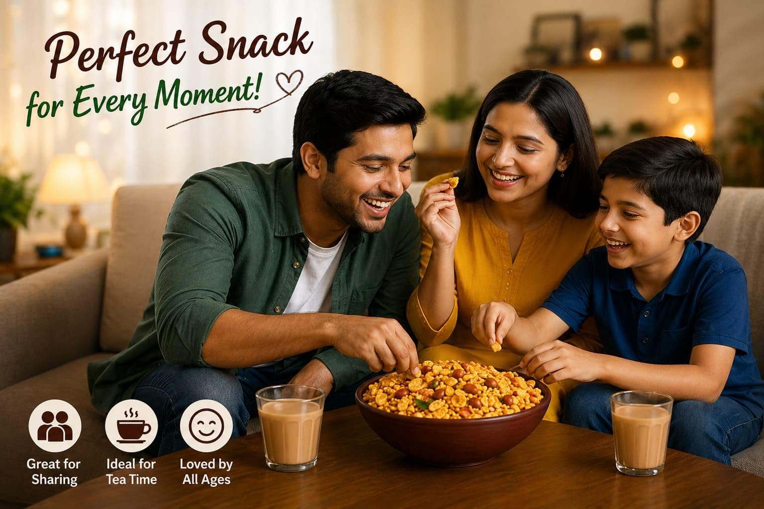 FLAVOUR N FUSION Cornflakes & Peanut Namkeen | Crispy and Crunchy Savoury Snack | NO Onion NO Garlic | Handmade and Hygienically Prepared | No Artificial Colors or Flavours | Freshly Packed | 250 gm — image 7