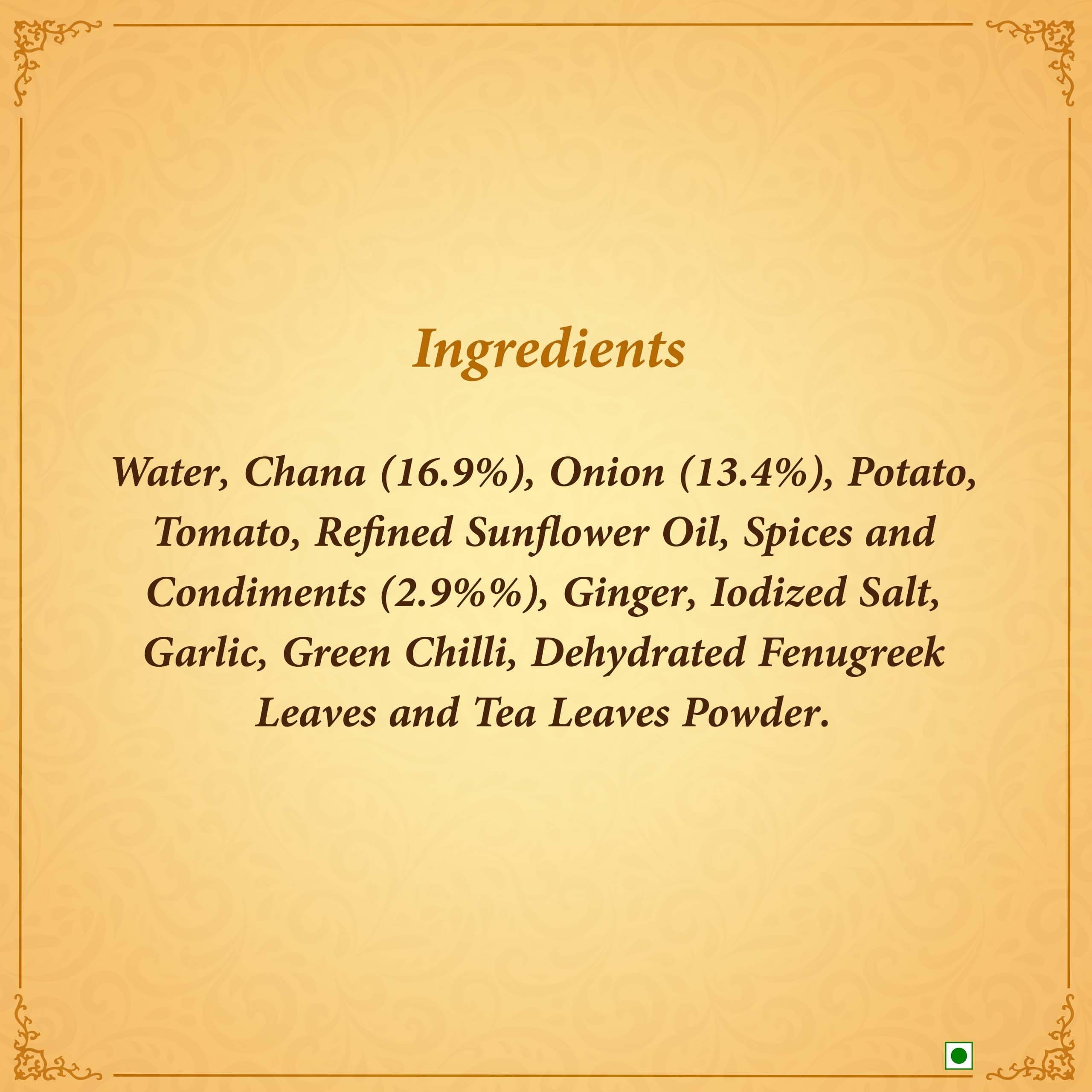 Kitchens Of India Pindi Chana, ITC Ready to Eat Indian Food, Just Heat and Eat, Microwavable, 285 Gram — image 6