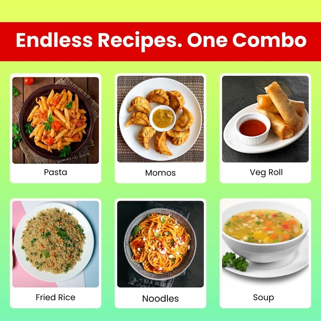 Gusto Foods Chinese Sauces Combo | Red Chilli Sauce 200gm + Green Chilli 190gm + Soya Sauce 210gm + Chilli Vinegar 170ml | Asian Sauces Combo | Ideal for Fried Rice, Noodles, Paneer & Vegetables | Ready to use — image 6