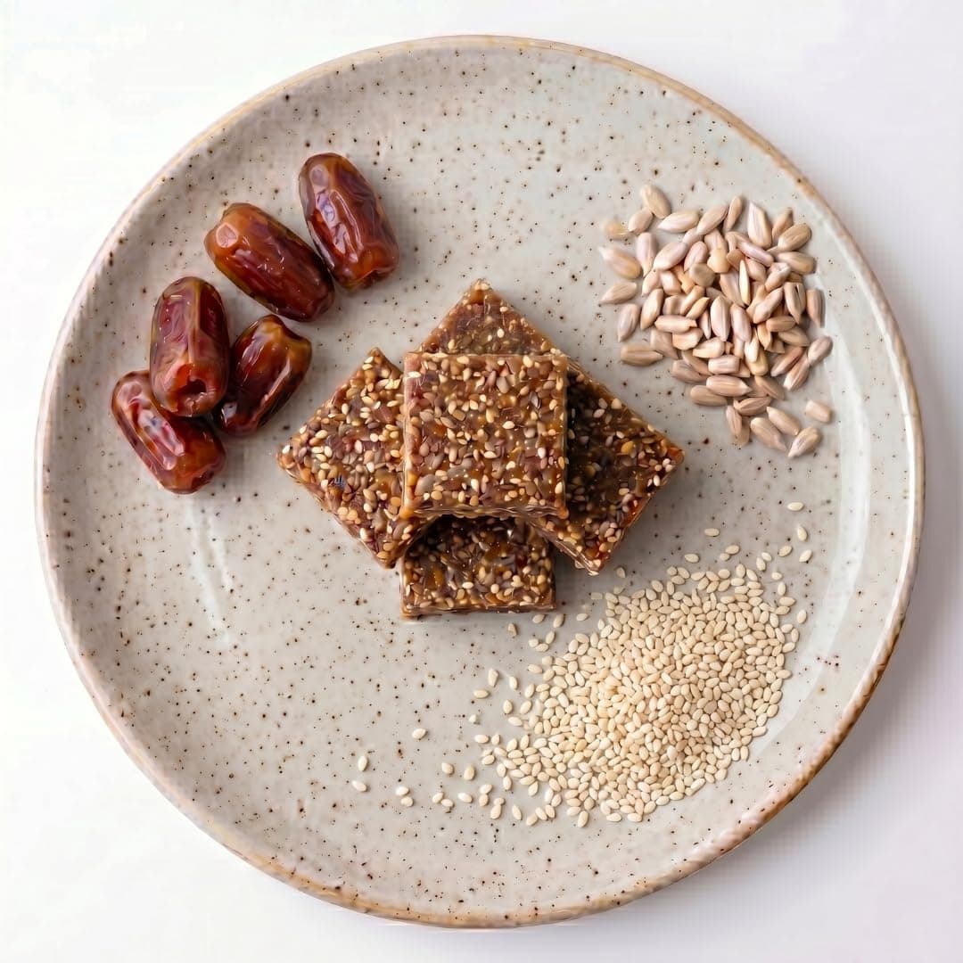 Rasa Seed Cycling Bar 700g | PCOS & PCOM Friendly | 28 Healthy Snack Bars | Supports Menstrual Cycle Wellness | High Fiber | Hormone Balance Snack with Flax, Pumpkin, Sunflower, Sesame & Chia Seeds — image 7