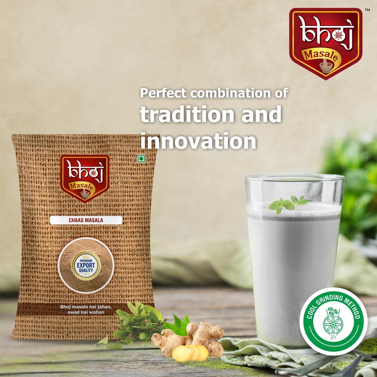 Bhoj Masale Chaas Masala 100GM | Buttermilk Masala | Helpful for digestion — image 3