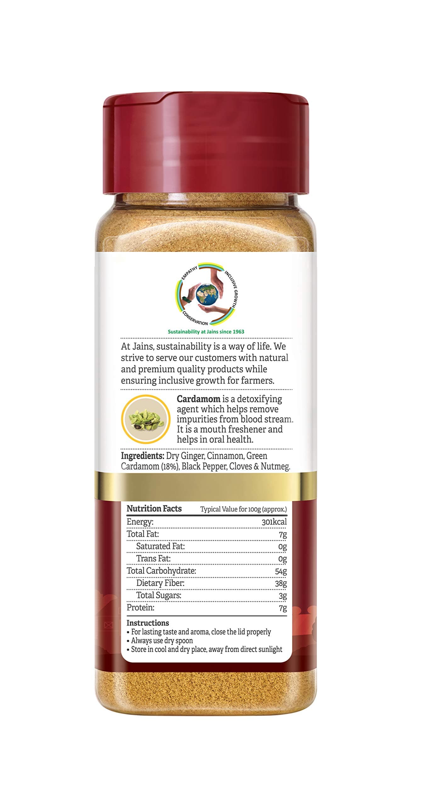 Valley Spice Select Chai Masala (Cardamom 50g (Pack of 2)) — image 4