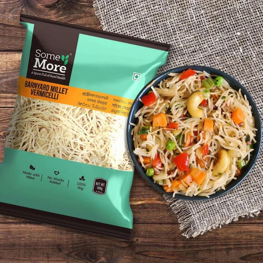 SOME MORE ﻿Barnyard Millet Sevai 180g | Instant Millet Sevai | Traditional Grain Food | Quick Cook Pack | Healthy Millets Meal | Easy Preparation Mix | Kitchen Use Food Pack — image 6
