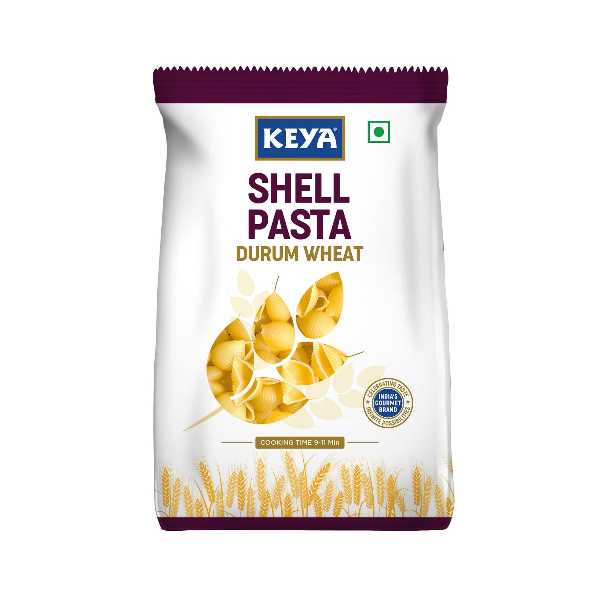 Keya No Maida 100% Durum Wheat Shell Pasta 400gm, Pack 2 — image 4