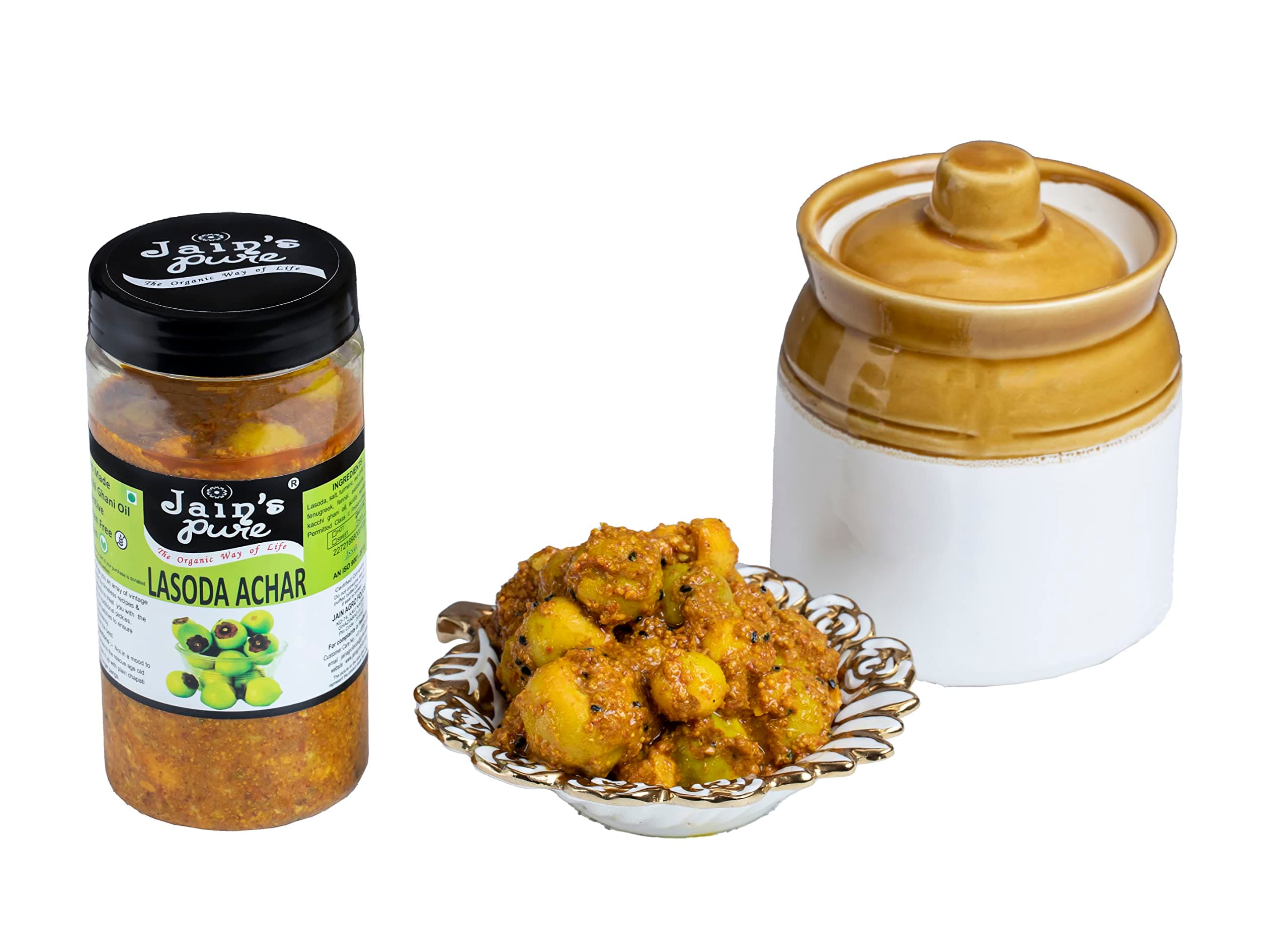 JAIN'S PURE LASODA ACHAR/GLUEBERRY, 400 GM — image 2