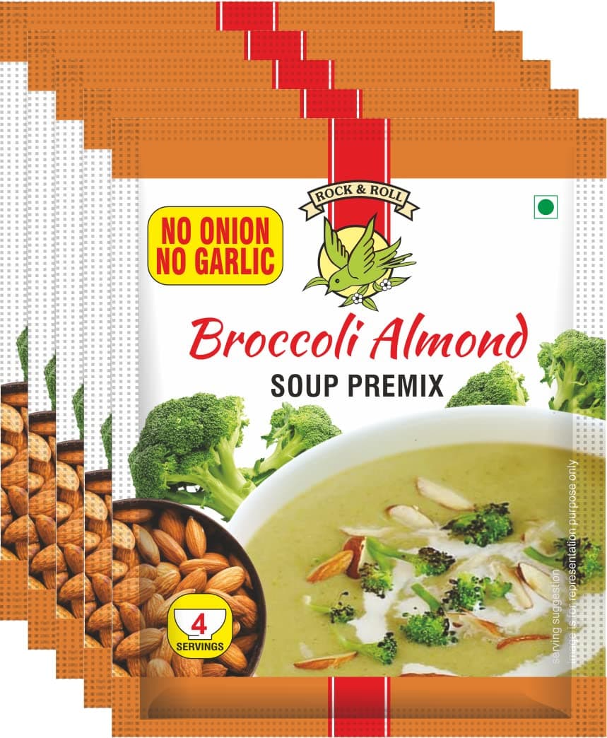 JAIN BROCCOLI ALMOND SOUP PREMIX (PACK OF 5) — image 2