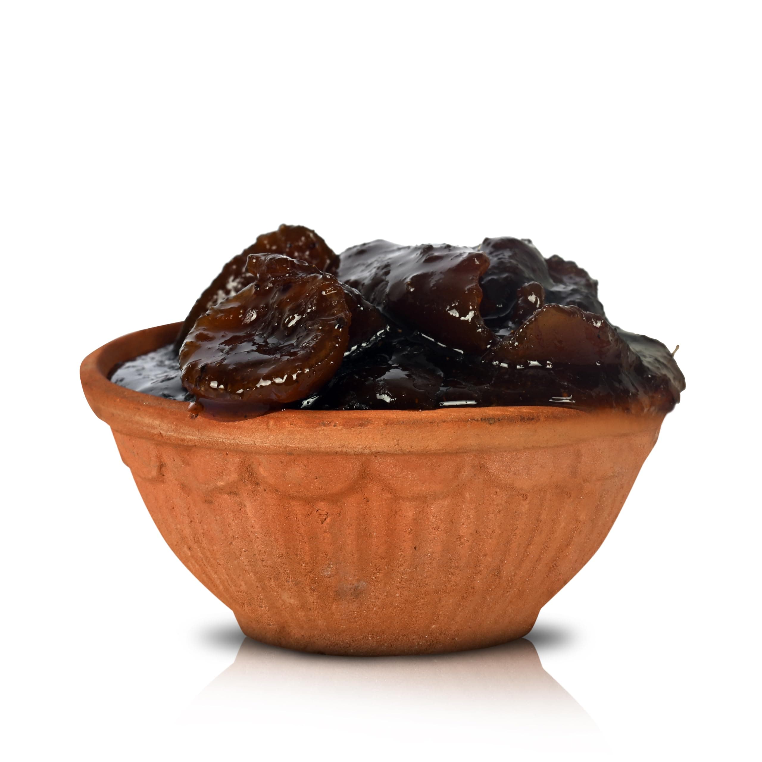 NIBHISH Yukt pickle Khatta Meetha Sweet Lemon Pickle | Sweet & Tangy Homemade Delight | Oil-Free, No Onion or Garlic | Traditional Chunda-Style Nimbu Ka Achaar with Grandma's Authentic Taste | Handmade Using Organic Preparation Methods | 100% Natural & Pure | Glass Jar — image 3